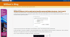 Desktop Screenshot of blog.williamhilsum.com